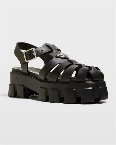 prada chunky sole lows|Prada sandals size guide.